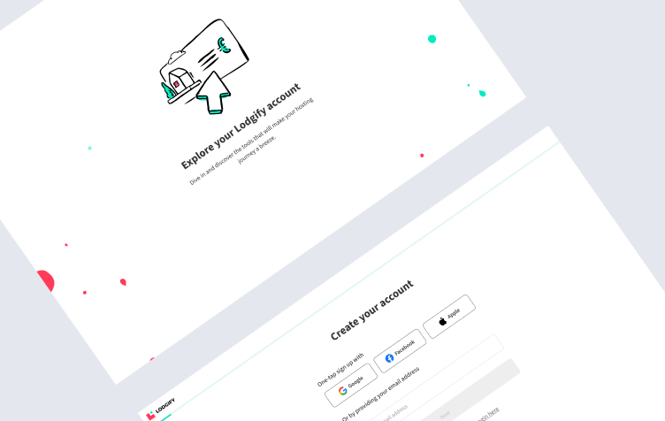 Signup process